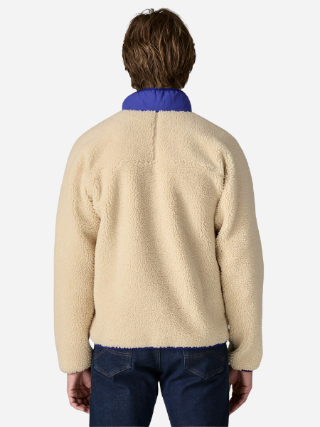 Patagonia Men's Classic Retro-X-Jacket: 
Rainfall Quilt: Dark Natural