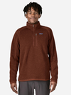 Patagonia Men's Better Sweater 1/4 Zip Fleece: Dried Vanilla 