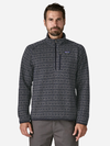 Patagonia Men's Better Sweater 1/4 Zip Fleece: Scales Sunken Blue