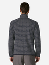 Patagonia Men's Better Sweater 1/4 Zip Fleece: Scales Sunken Blue