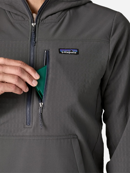 Patagonia Men's R2 Techface Pull Over : Forge Grey