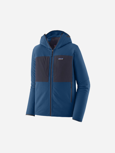 Patagonia Men's R2 Techface Hoody: Clement Blue 