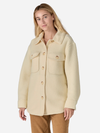 Patagonia Women's Retro Pile Shacket: Natural