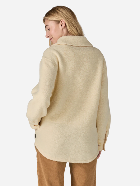 Patagonia Women's Retro Pile Shacket: Natural