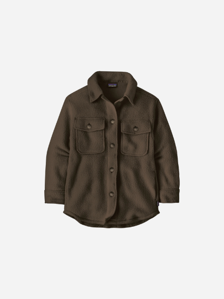 Patagonia Women's Retro Pile Shacket: Otter Brown