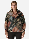 Patagonia Women's Lunar Dusk Hoody: Rainfall Quilt: Dark Natural