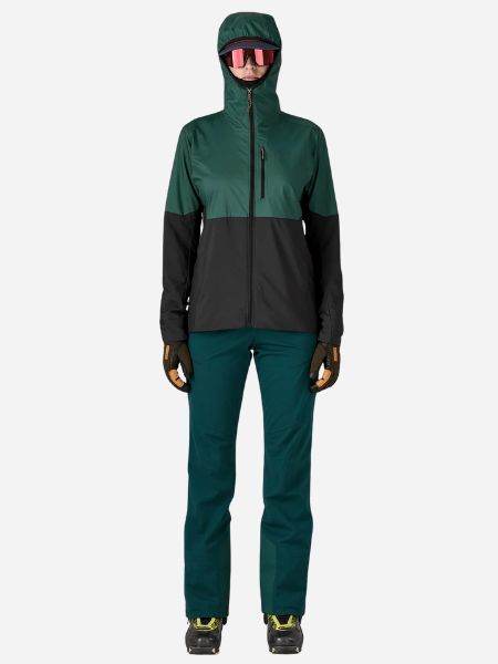 Patagonia Women's Nano-Air Ultralight Freeride Jacket: Cascade Green