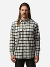Filson Alaskan Guide Shirt: Light Cream Multicolor-Plaid 