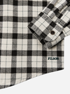 Filson Alaskan Guide Shirt: Light Cream Multicolor-Plaid 