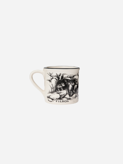 Filson Stoneware Mug: Natural/Bears 