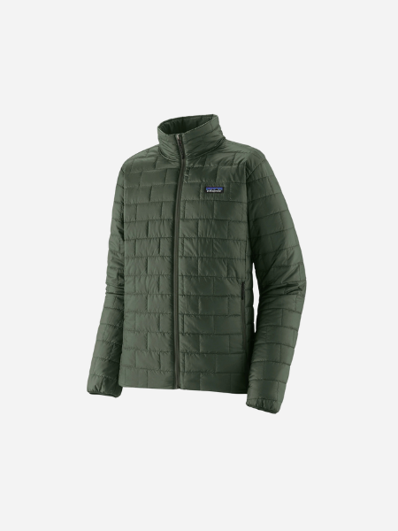 Patagonia Men's Nano Puff Jacket: 
Old Growth Green