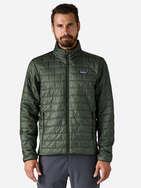 Patagonia Men's Nano Puff Jacket: 
Old Growth Green