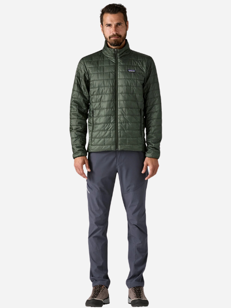 Patagonia Men's Nano Puff Jacket: 
Old Growth Green