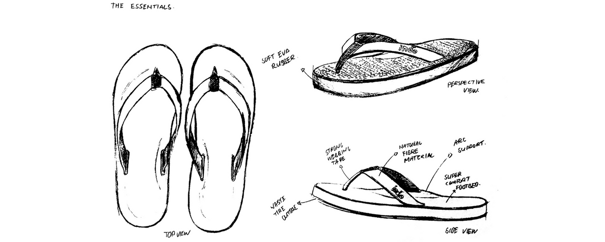 INDOSOLE FLIP FLOPS