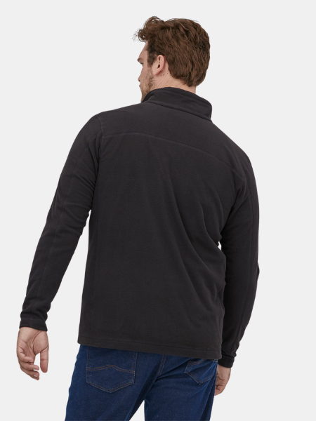 Patagonia Men's Micro D Fleece Pullover: Black