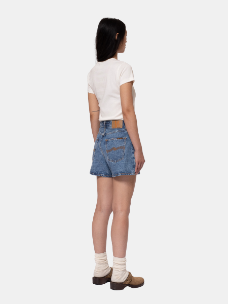 NUDIE JEANS WOMEN'S MAEVE DENIM SHORTS 