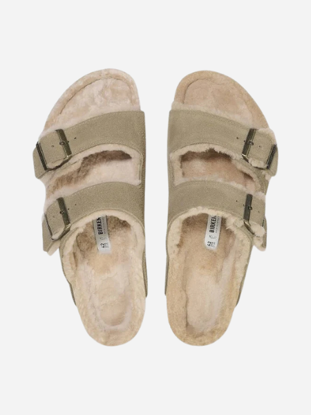 経典 SHEARLING ARIZONA BIRKENSTOCK - 36 / TAUPE 靴