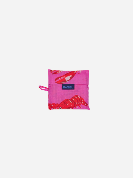 Baggu Standard Bag: Pink Lobster