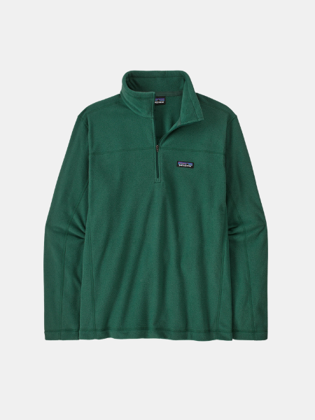 Patagonia Men's Micro D Fleece Pullover: Old Growth Green