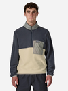 Patagonia Men's Microdini 1/2 Zip Fleece Pullover: Pelican