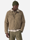 Patagonia Men's Pile-Lined Trucker Jacket: Seabird Grey