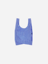 Baggu Standard Bag: Blue Painted Stripe