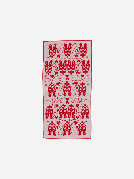 BAGGU Bath Towel:  Cowgirl OS
