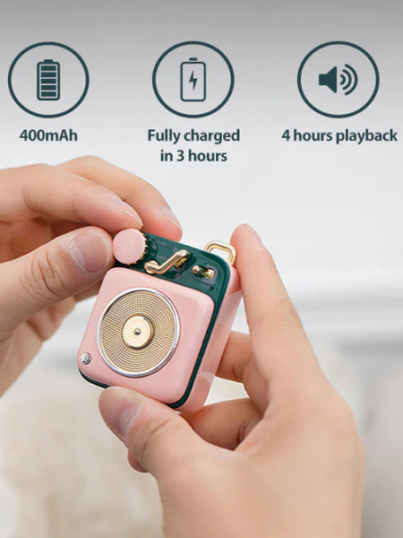 MUZEN BUTTON MINI CANDY PORT WIRELESS BLUETOOTH SPEAKER