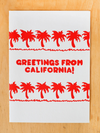 ALPHABET STUDIOS GREETINGS FROM CALIFORNIA PALMS