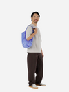 Baggu Standard Bag: Blue Painted Stripe
