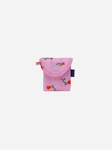 BAGGU Puffy Earbuds Case: 
Painted Wildflower