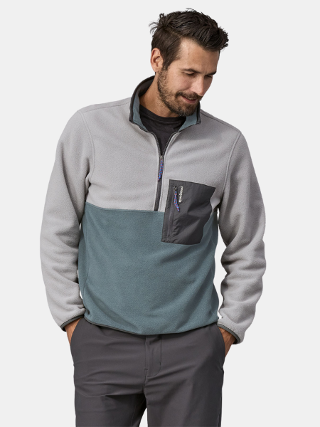 PATAGONIA MEN'S MICRODINI 1/2 ZIP FLEECE PULLOVER