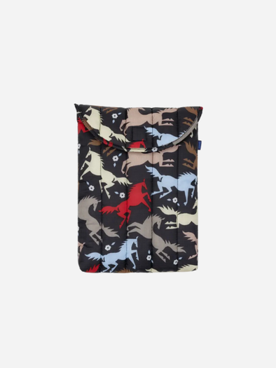 BAGGU Puffy Laptop Sleeve: 
Horse Cut-Outs