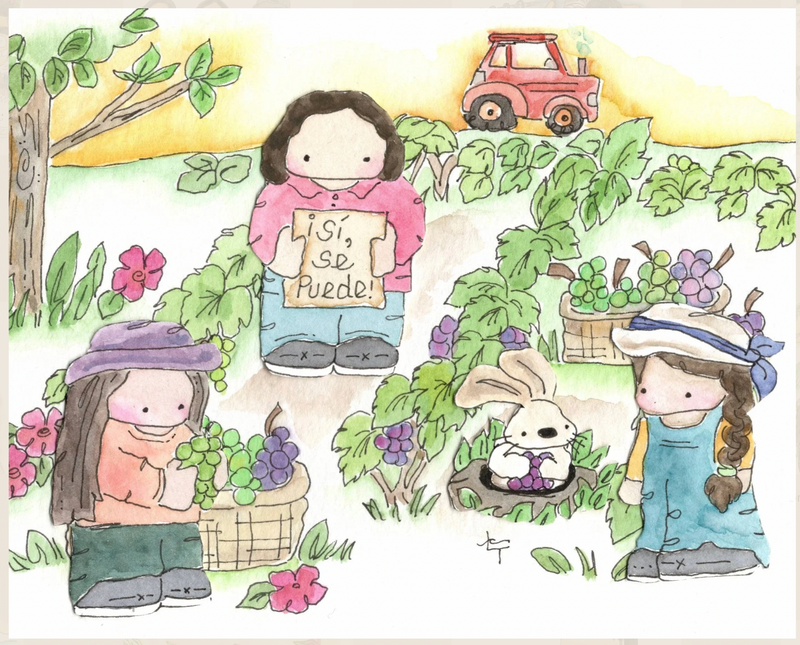 Watercolor Station with MyOnionFriends