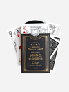 MISC. GOODS CO. PLAYING CARDS BLACK