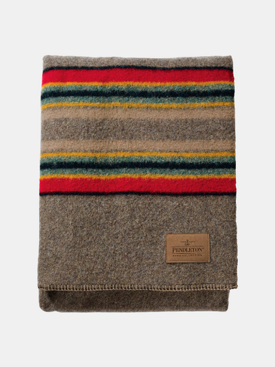 PENDLETON YAKIMA CAMP BLANKET - MINERAL UMBER TWIN