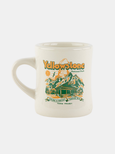 PARKS PROJECT YELLOWSTONE ROAD TRIP DINER MUG 