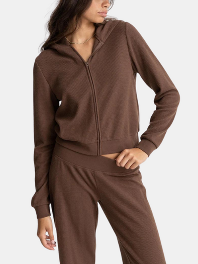 RHYTHM WOMEN'S LIGHT LAYERS ZIP UP 