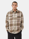 THRILLS MEN'S COAT OF THRILLS TWILL FLANNEL SHIRT 