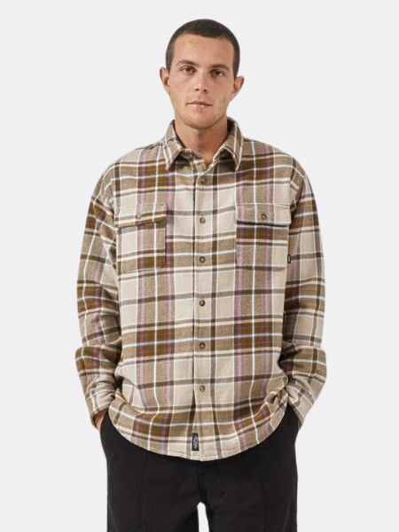 Thrills Men's Coat of Thrills Twill Flannel Shirt Thrills Men's Coat of Thrills Twill Flannel Shirt
