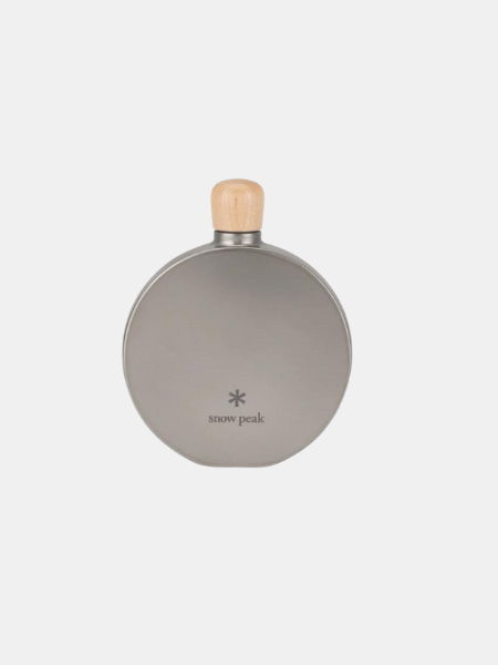 SNOW PEAK ROUND TITANIUM FLASK 150ML