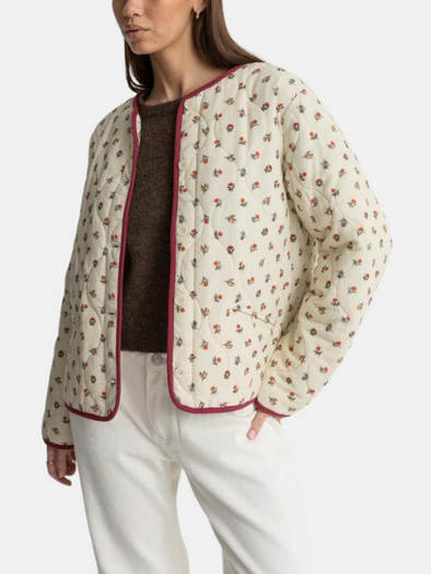 RHYTHM WOMEN'S HARLOW FLORAL QUILTED JACKET