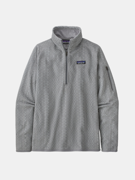 Grey quarter zip patagonia best sale
