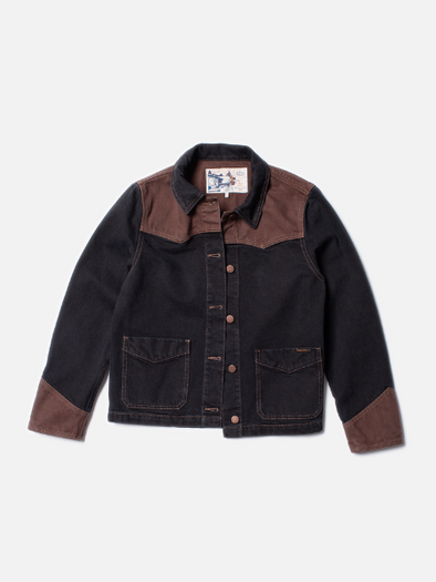 NUDIE JEANS KELLY WESTERN DENIM JACKET