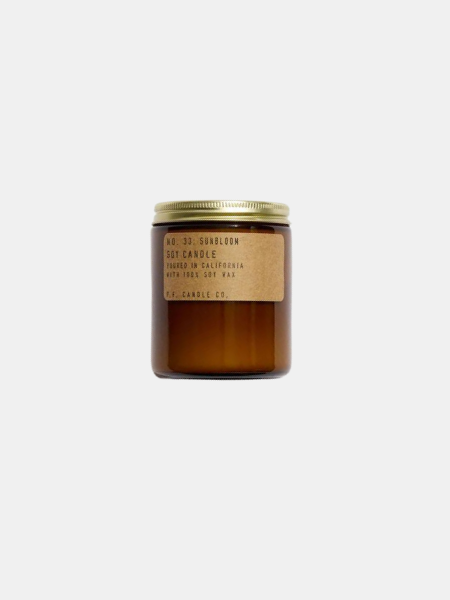 P.F. CANDLE CO. SUNBLOOM - 7.2 OZ SOY CANDLE