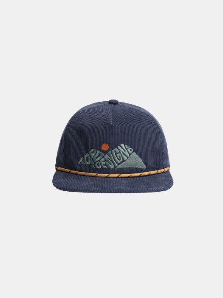 TOPO DESIGNS CORDUROY TRUCKER HAT - RUGGED PEAKS