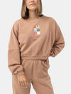 RHYTHM WOMEN'S STACKED SLOUCH FLEECE
