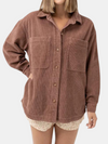 RHYTHM CORDUROY OVERSIZED SHACKET