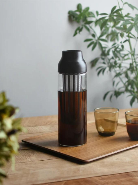 KINTO CAPSULE COLD BREW CARAFE 1L - DARK BROWN