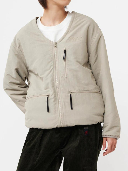 GRAMICCI REVERSIBLE FLEECE CARDIGAN